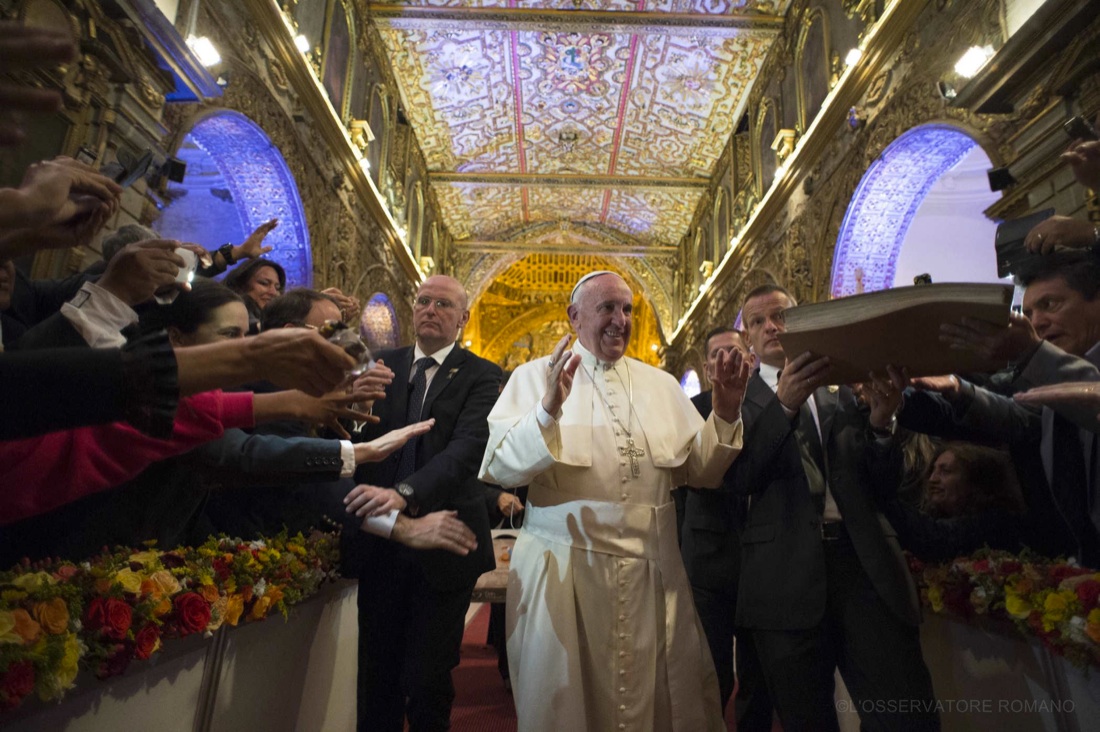 Il Papa lascia l’Ecuador e i movimenti per i diritti civili gli dicono grazie