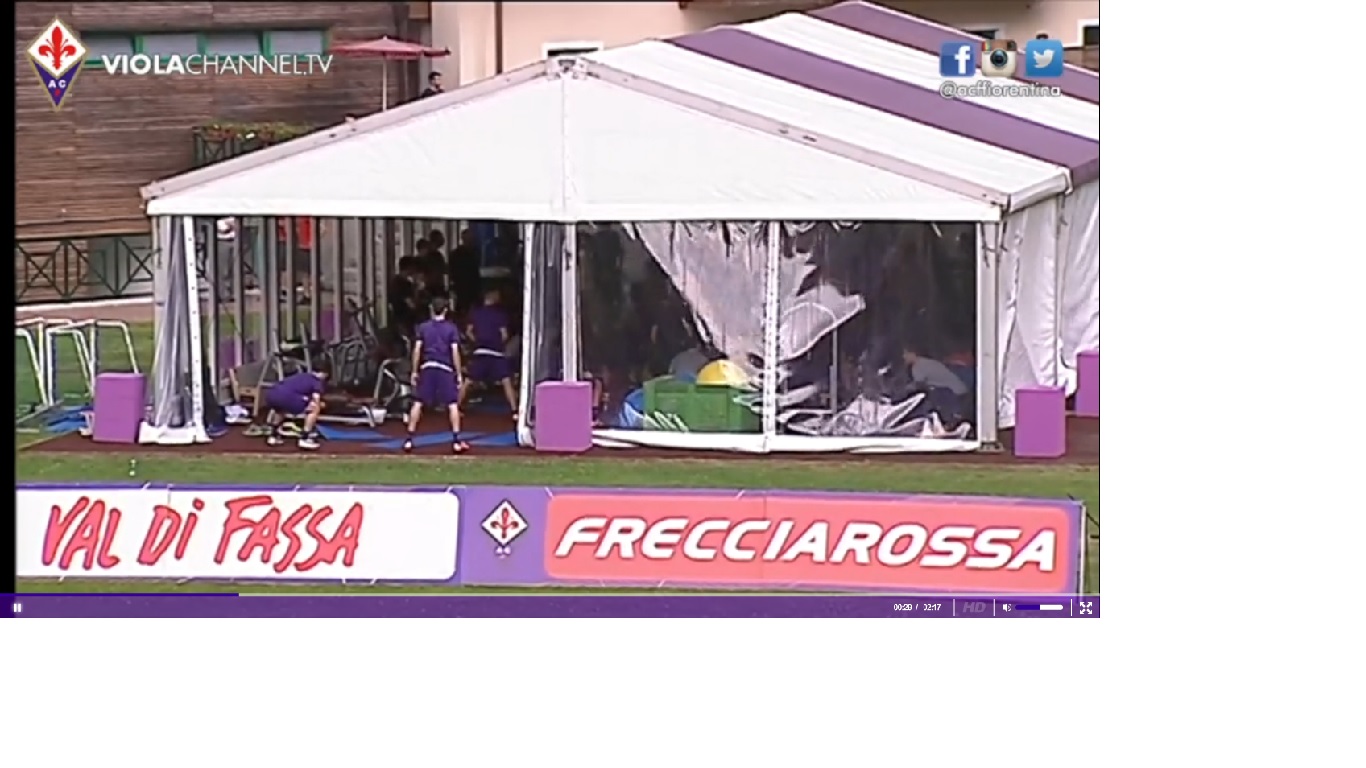 Via al ritiro per Roma e Fiorentina. Le foto dei primi allenamenti Via al ritiro per Roma e Fiorentina. Le foto dei primi allenamenti