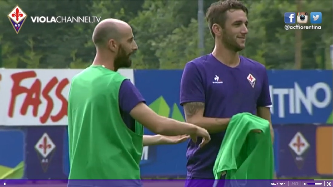 Via al ritiro per Roma e Fiorentina. Le foto dei primi allenamenti Via al ritiro per Roma e Fiorentina. Le foto dei primi allenamenti