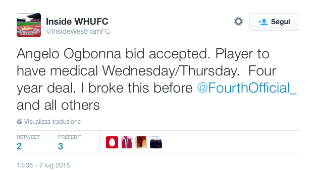 Ogbonna va al West Ham, storia di una trattativa iniziata da… Obiang Ogbonna va al West Ham, storia di una trattativa iniziata da… Obiang
