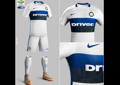 Inter, ecco la seconda maglia 2015/2016 con un altro sponsor
