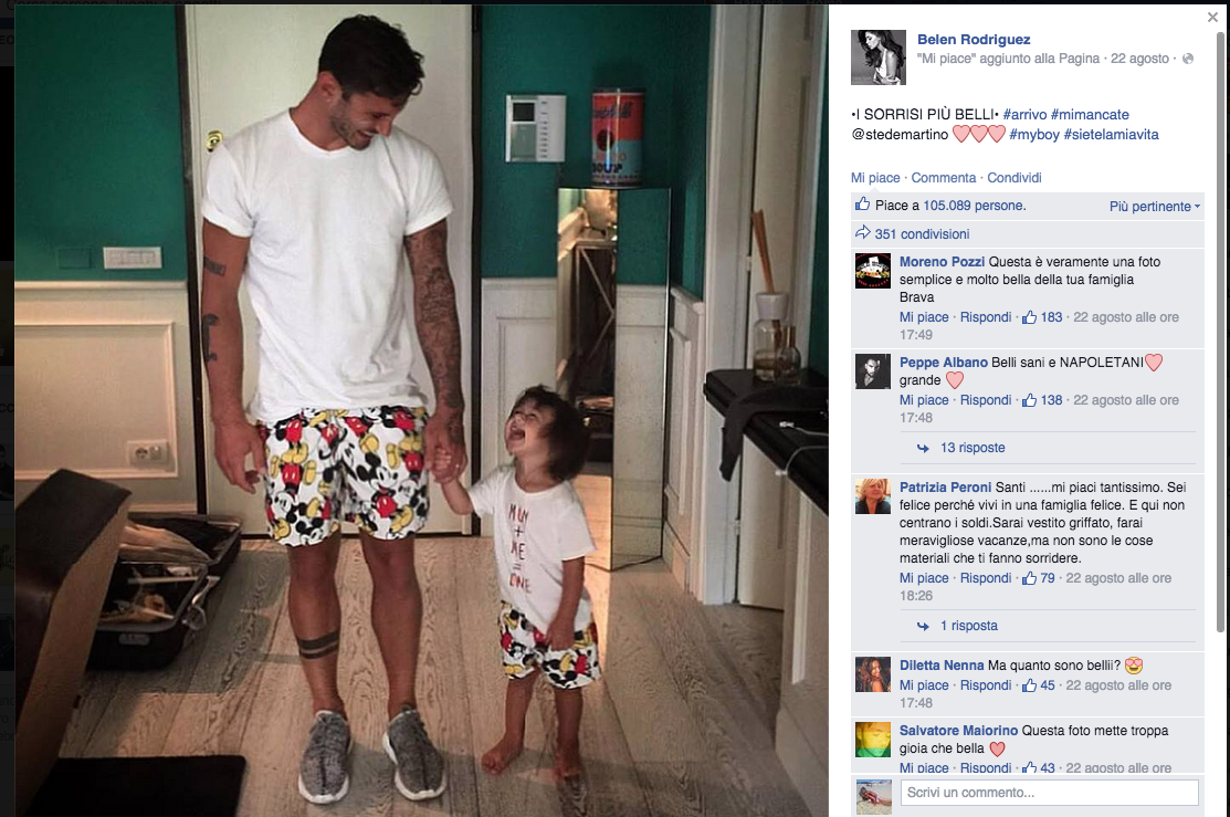 Belén non è incinta (e fa la filosofa su Facebook) Belén non è incinta (e fa la filosofa su Facebook)