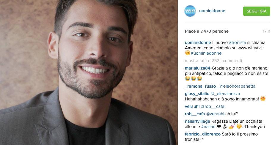 Uomini e Donne: ecco chi sono i nuovi tronisti Uomini e Donne: ecco chi sono i nuovi tronisti