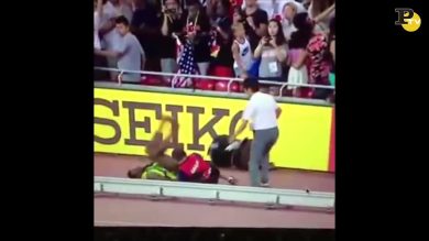 Bolt “investito” da un segway dopo l’oro