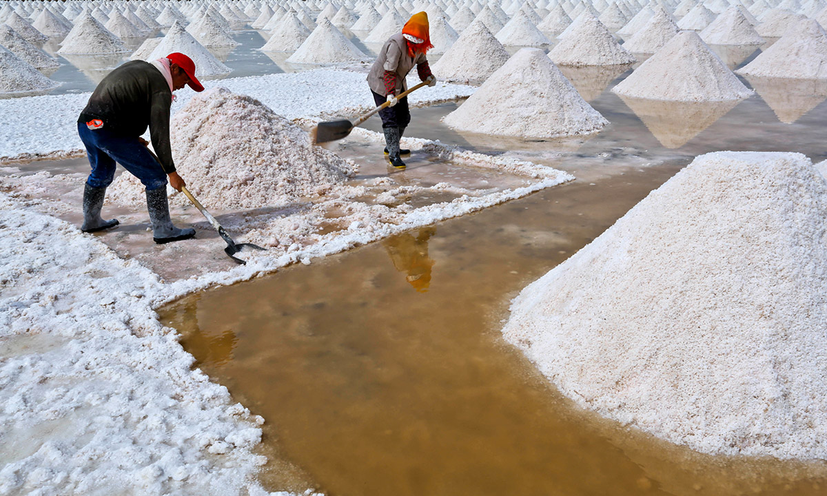 Cina, le saline millenarie di Gaotai