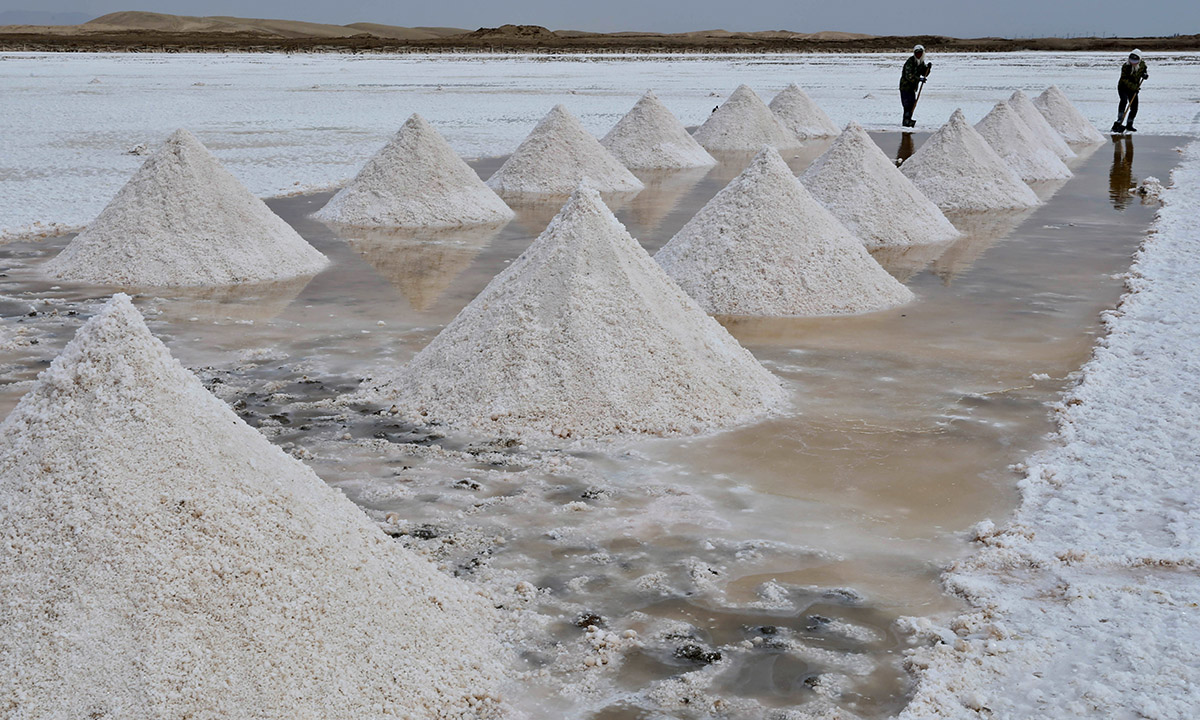 Cina, le saline millenarie di Gaotai