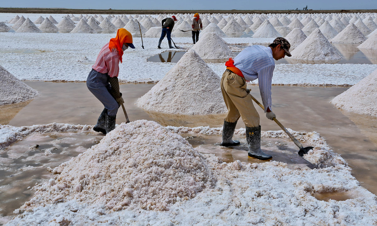 Cina, le saline millenarie di Gaotai