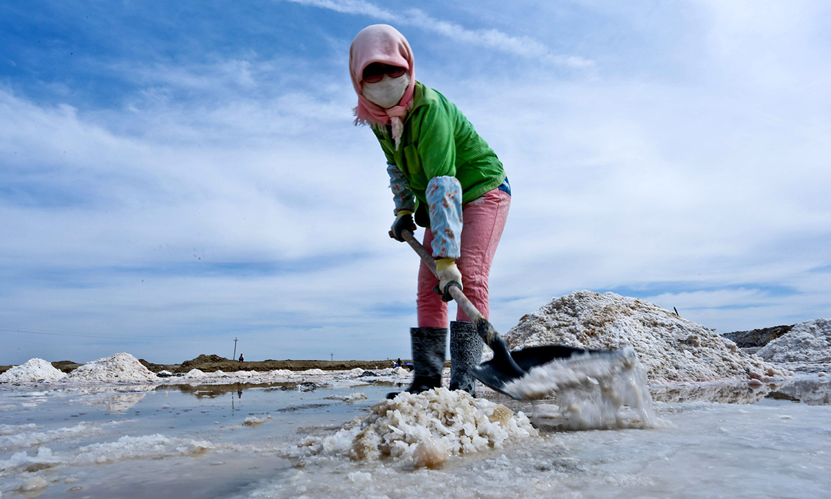 Cina, le saline millenarie di Gaotai