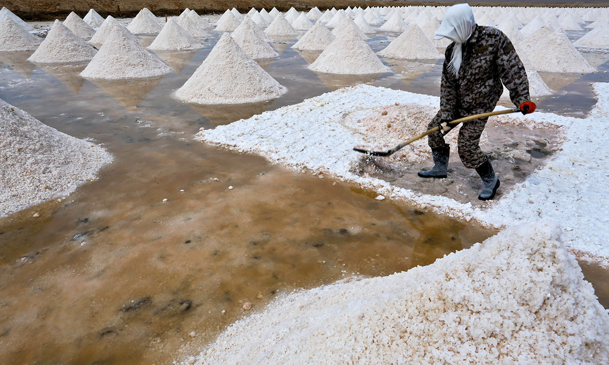 Cina, le saline millenarie di Gaotai