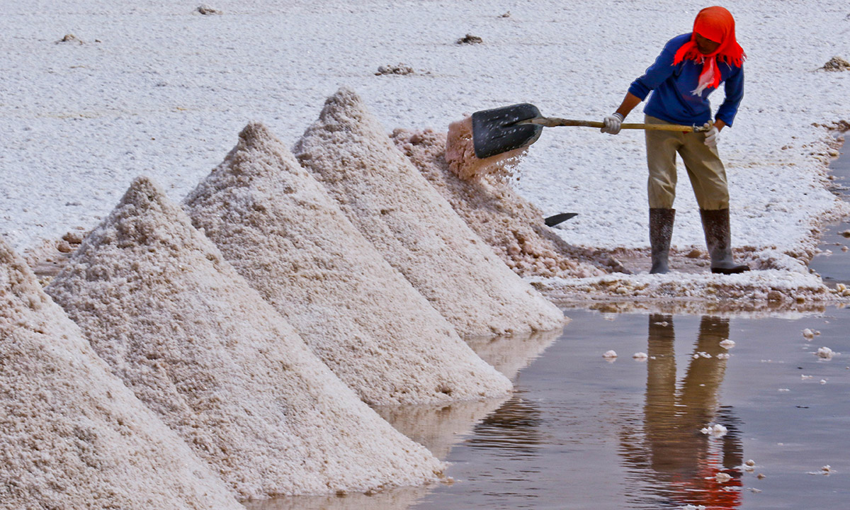 Cina, le saline millenarie di Gaotai