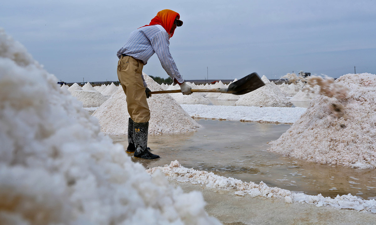Cina, le saline millenarie di Gaotai