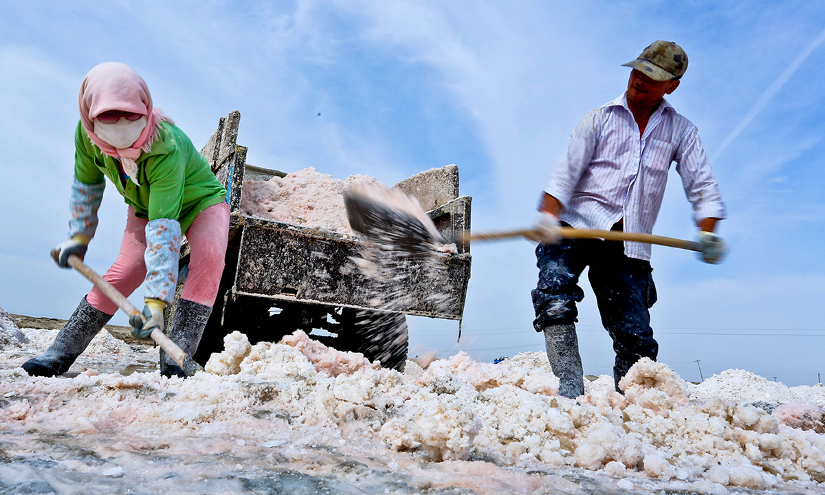 Cina, le saline millenarie di Gaotai