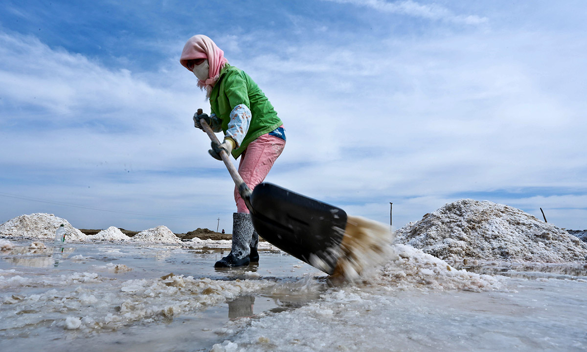 Cina, le saline millenarie di Gaotai