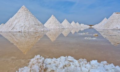 Cina, le saline millenarie di Gaotai