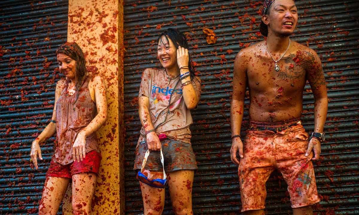 La Tomatina di Spagna: 70 anni a colpi di pomodori La Tomatina di Spagna: 70 anni a colpi di pomodori