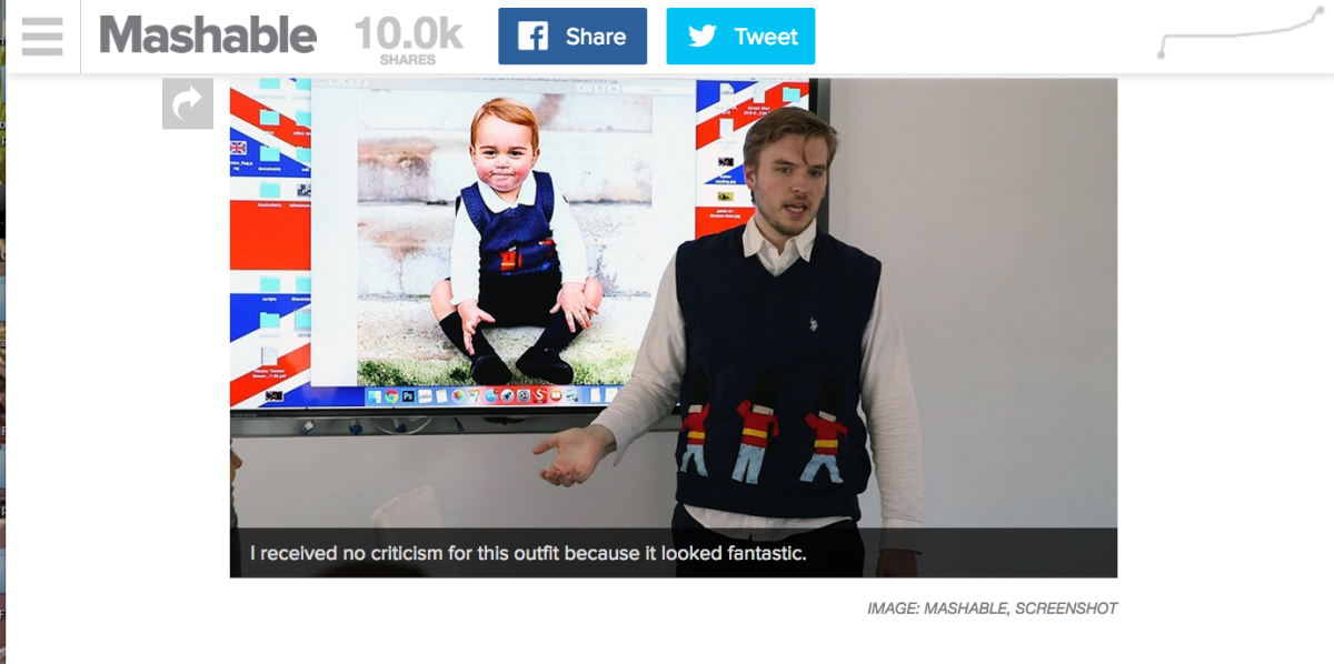 Galleria foto 'A 23 anni per una settimana nei “panni” del Principe George' - foto 3