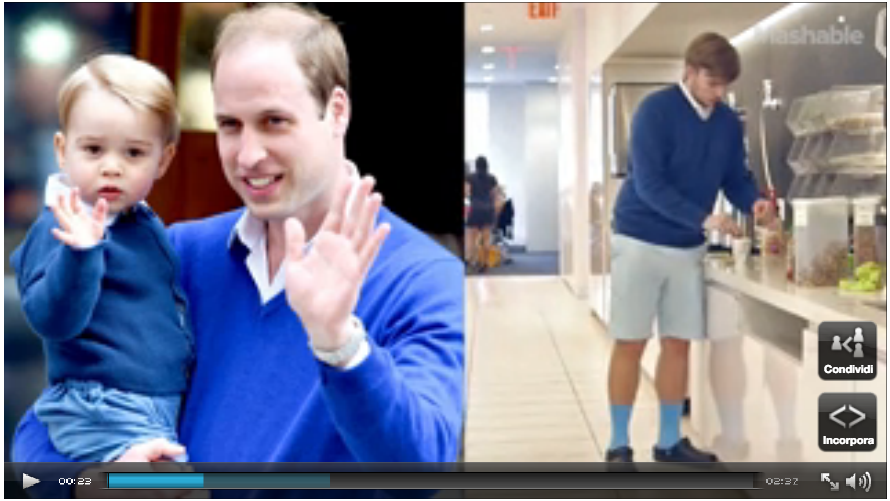 A 23 anni per una settimana nei “panni” del Principe George A 23 anni per una settimana nei “panni” del Principe George