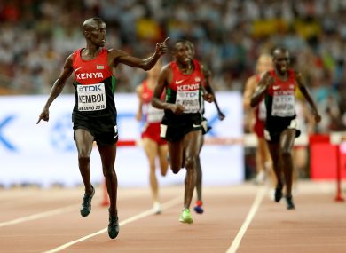 Mondiali atletica: tripletta del Kenya nei 3.000 siepi, oro a Kemboi