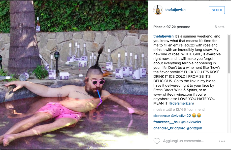 Josh Ostrovsky, il primo modello curvy della storia Josh Ostrovsky, il primo modello curvy della storia