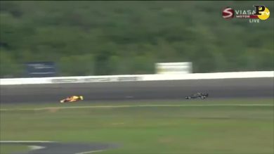 IndyCar: Justin Wilson in coma dopo un tragico incidente