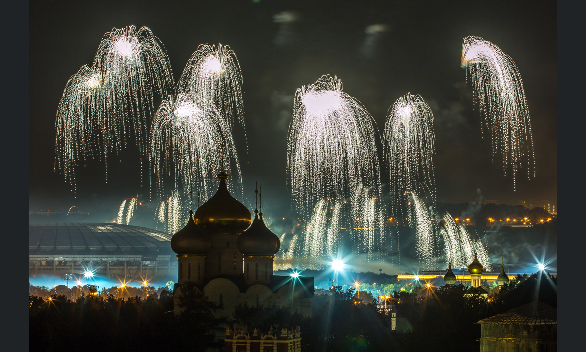 Fuochi d’artificio: a Mosca il Festival internazionale