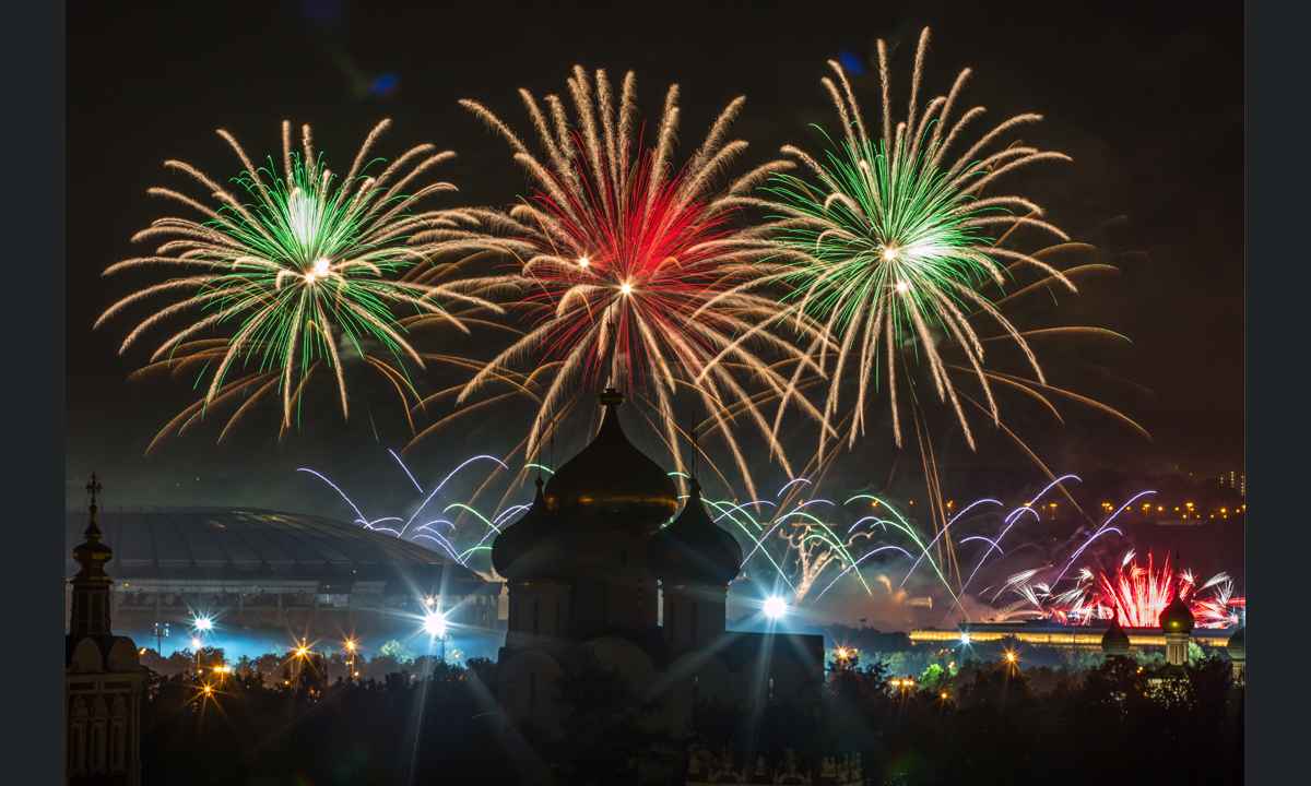 Fuochi d’artificio: a Mosca il Festival internazionale
