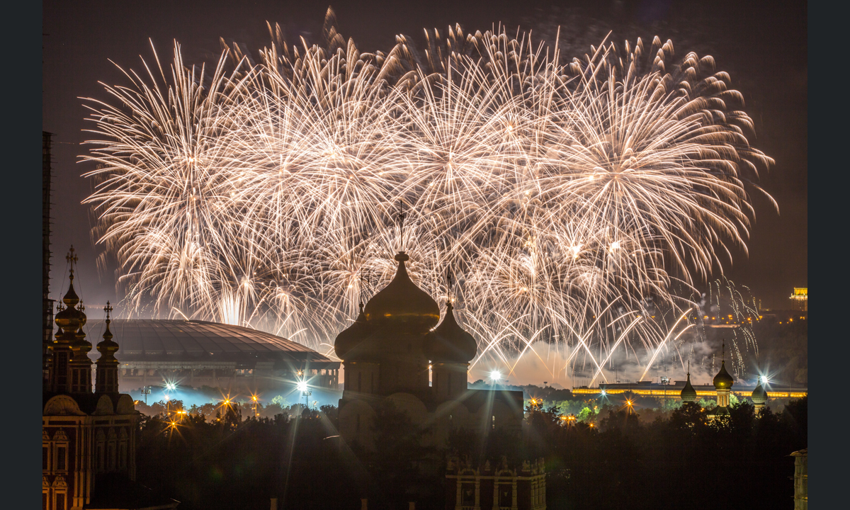 Fuochi d’artificio: a Mosca il Festival internazionale