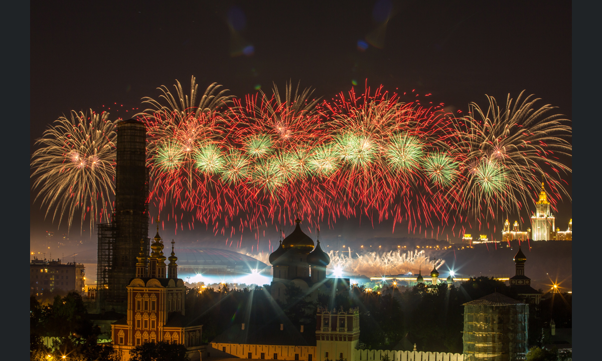 Fuochi d’artificio: a Mosca il Festival internazionale