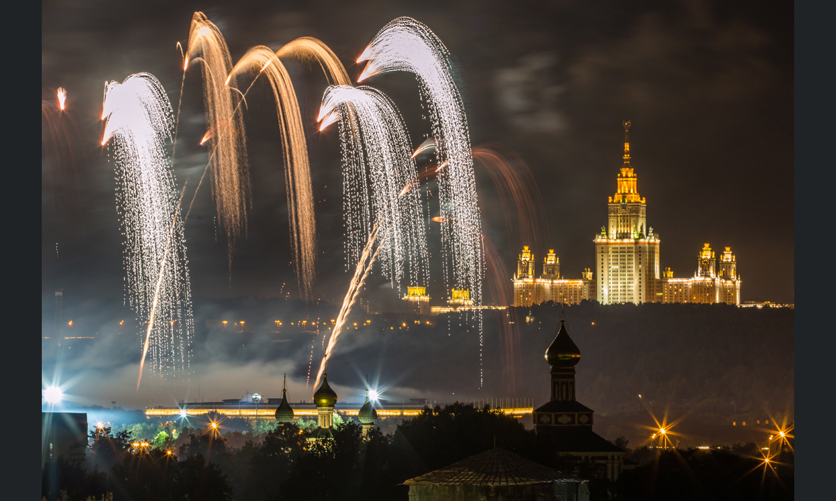 Fuochi d’artificio: a Mosca il Festival internazionale
