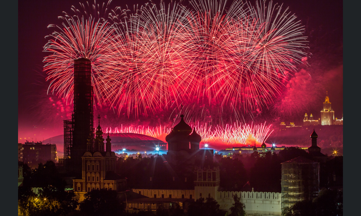Fuochi d’artificio: a Mosca il Festival internazionale