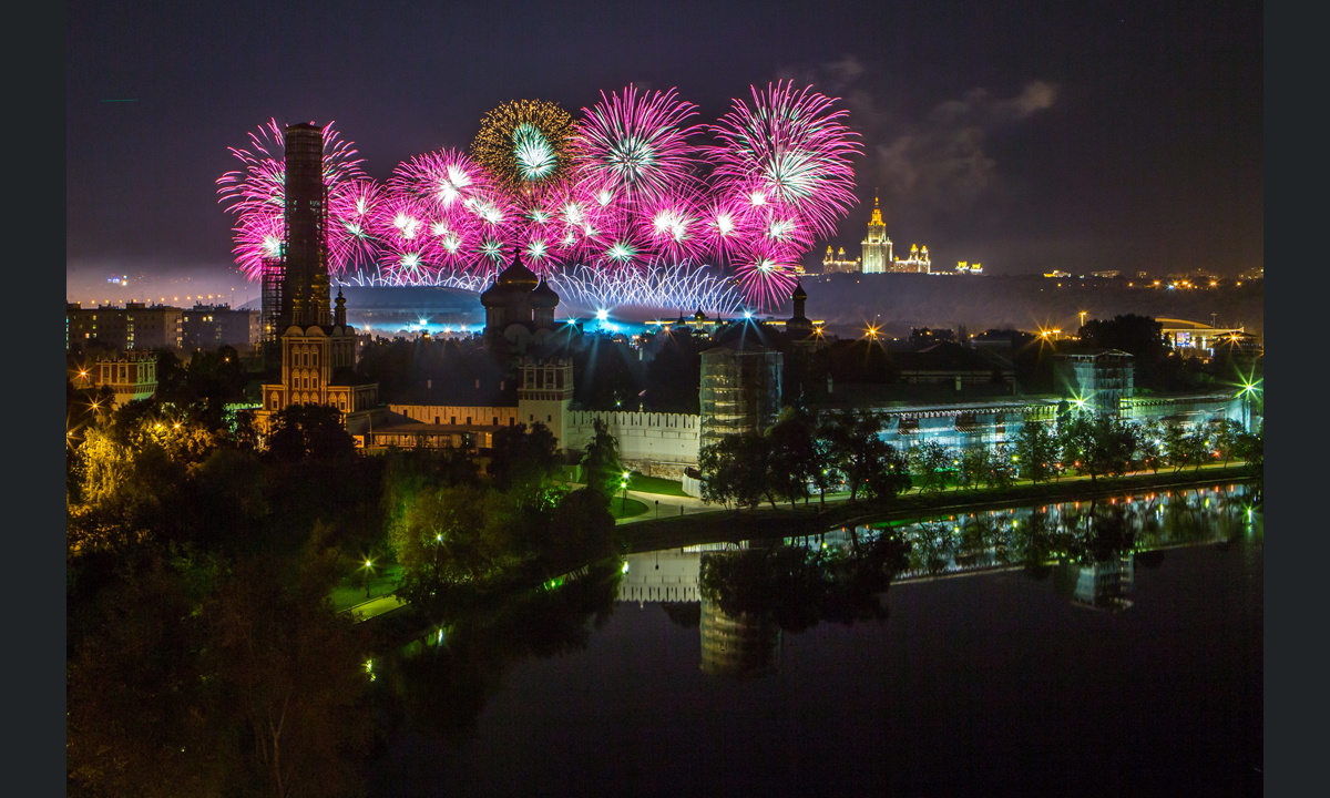 Fuochi d’artificio: a Mosca il Festival internazionale