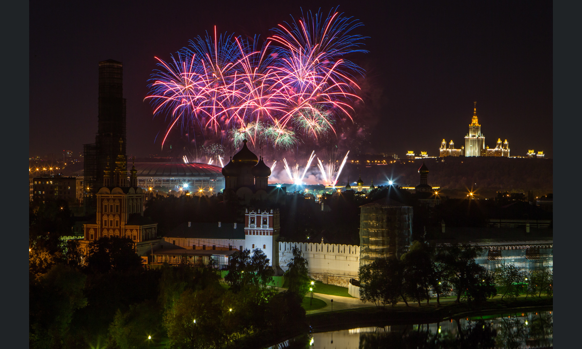 Fuochi d’artificio: a Mosca il Festival internazionale