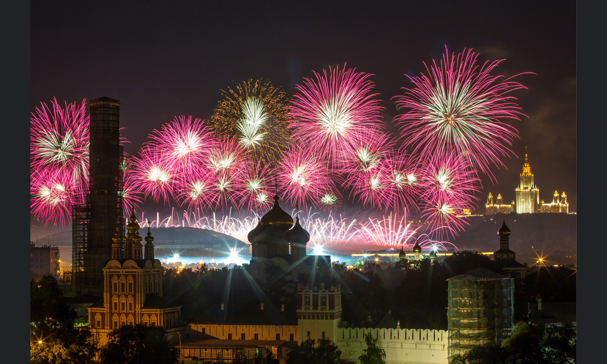 Fuochi d’artificio: a Mosca il Festival internazionale