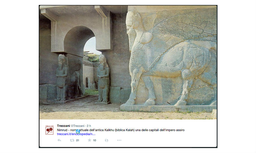 L’Isis e la guerra contro la cultura L’Isis e la guerra contro la cultura