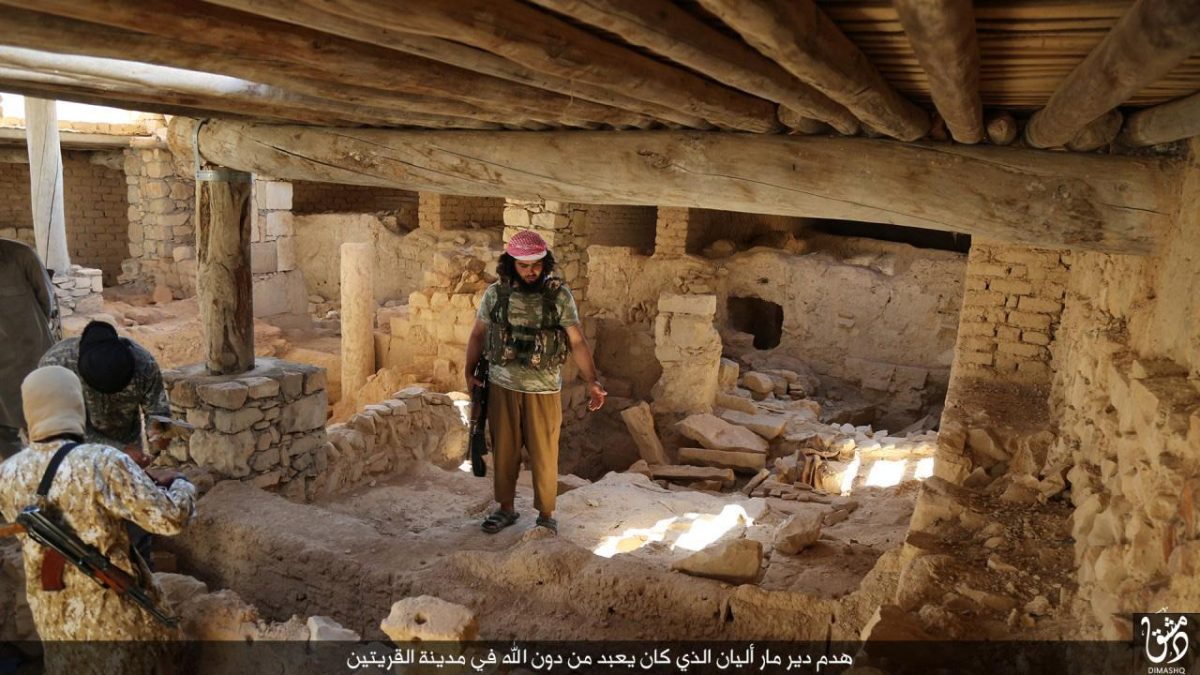 Galleria foto 'Furia jihadista su Mar Elian, monastero restaurato da padre Dall’Oglio' - foto 16