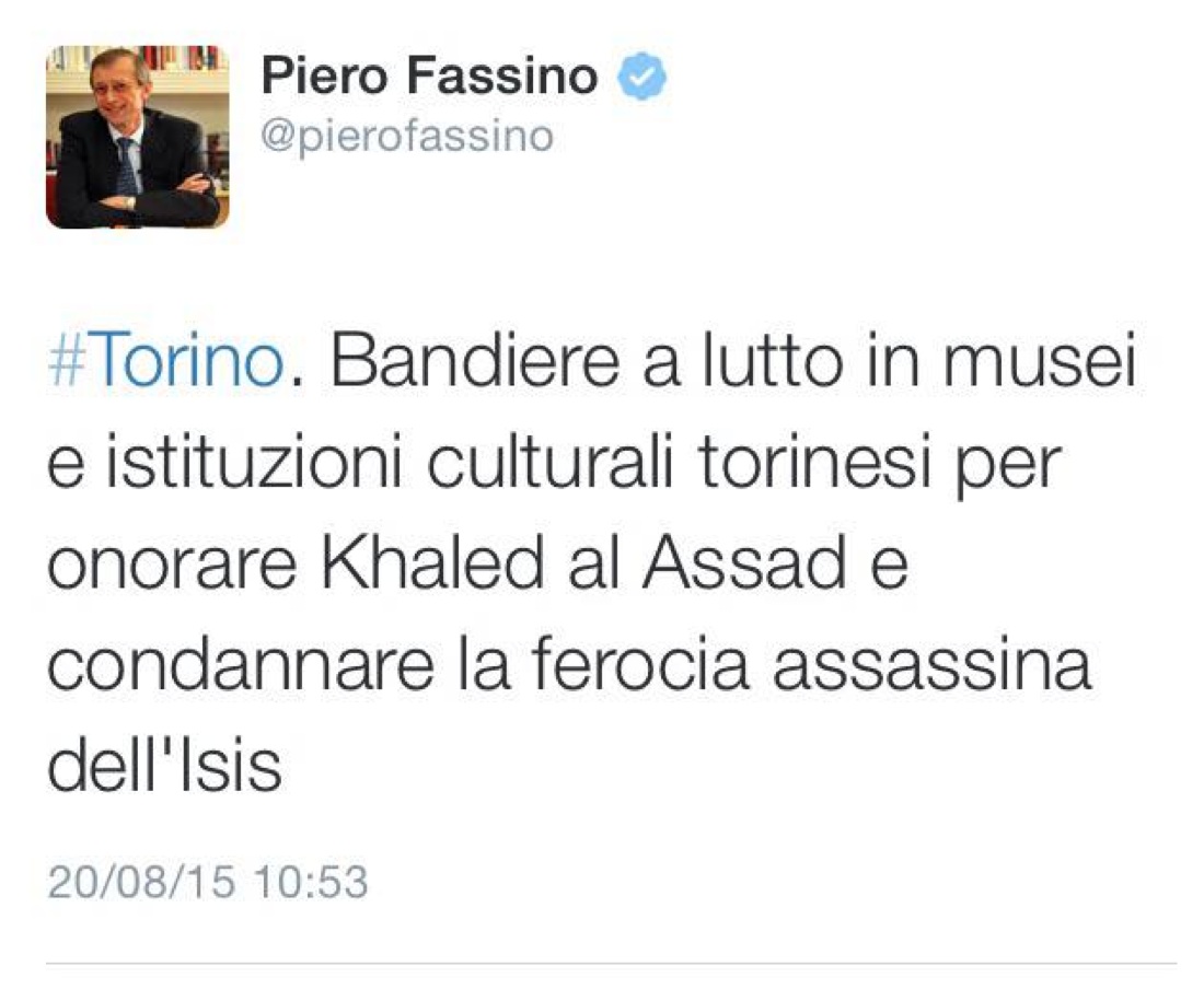 I Musei italiani ricordano Khaled Asaad