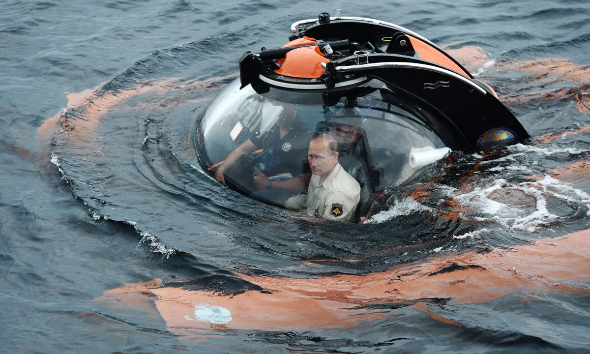 Putin esplora i fondali del Mar Nero – Foto Putin esplora i fondali del Mar Nero – Foto