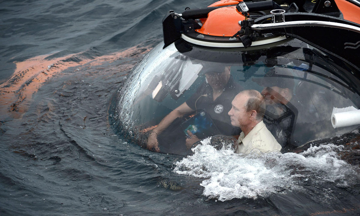 Putin esplora i fondali del Mar Nero – Foto Putin esplora i fondali del Mar Nero – Foto