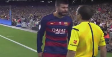 Barcellona: Piqué insulta il guardalinee. In arrivo maxi squalifica