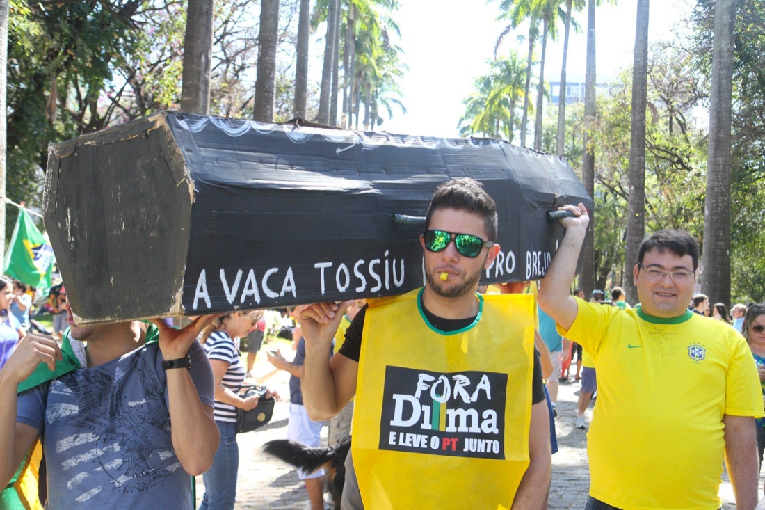 Il Brasile contro Dilma Rousseff: le foto della protesta Il Brasile contro Dilma Rousseff: le foto della protesta
