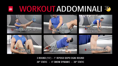 Workout addominali di Virgin Active