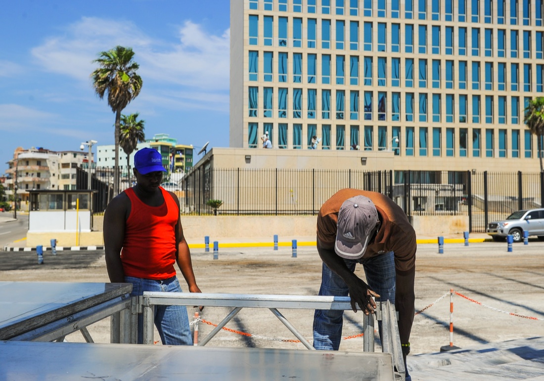 Cuba, riapre l’ambasciata Usa. John Kerry a l’Avana – Foto