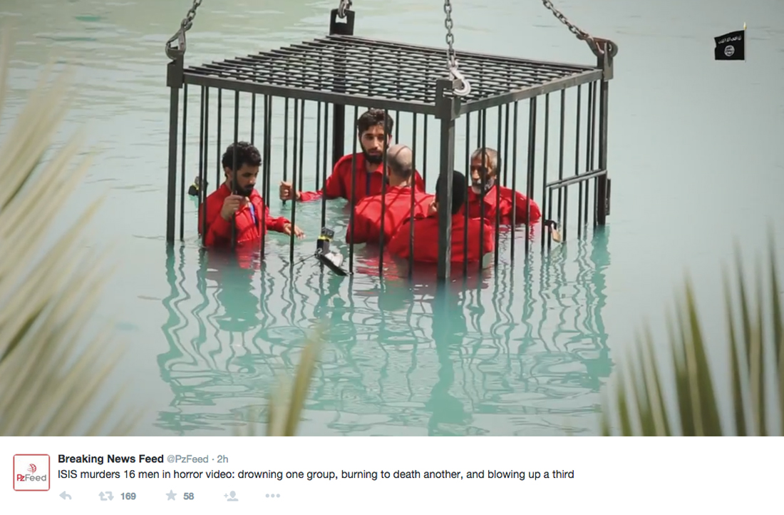 Isis, nuovo video: anziani massacrati con l’esplosivo Isis, nuovo video: anziani massacrati con l’esplosivo