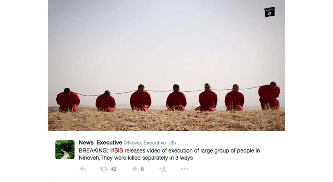 Isis, nuovo video: anziani massacrati con l’esplosivo Isis, nuovo video: anziani massacrati con l’esplosivo