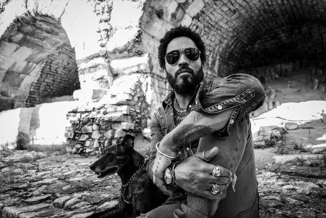 Le foto di Lenny Kravitz in mostra