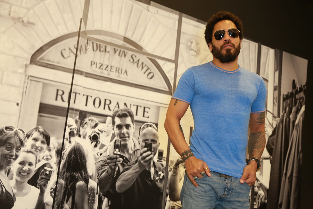 Le foto di Lenny Kravitz in mostra