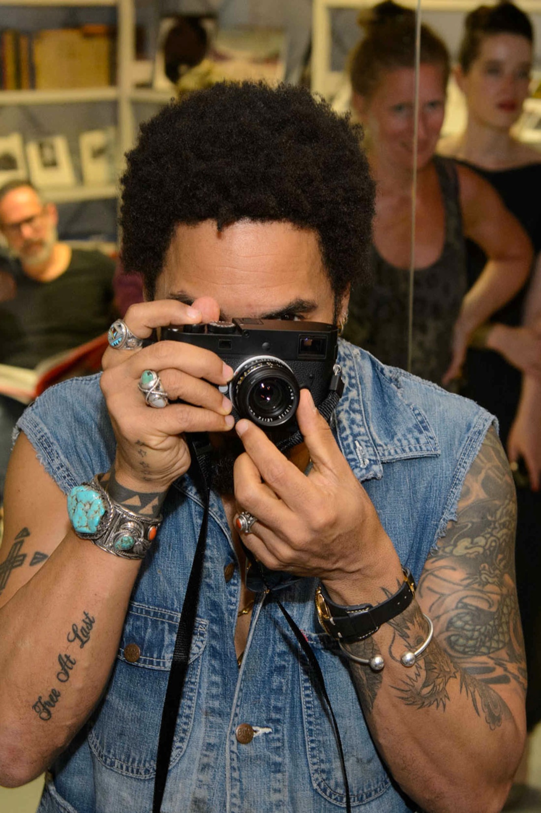 Le foto di Lenny Kravitz in mostra