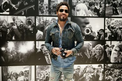 Le foto di Lenny Kravitz in mostra