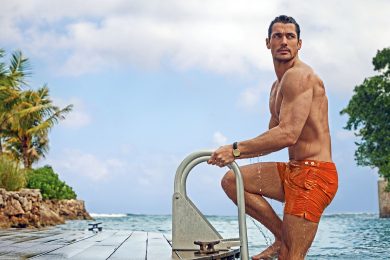 David Gandy, il modello dal cuore d’oro