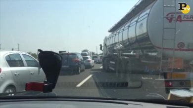 Autostrada A1: chiusa per incidente – video